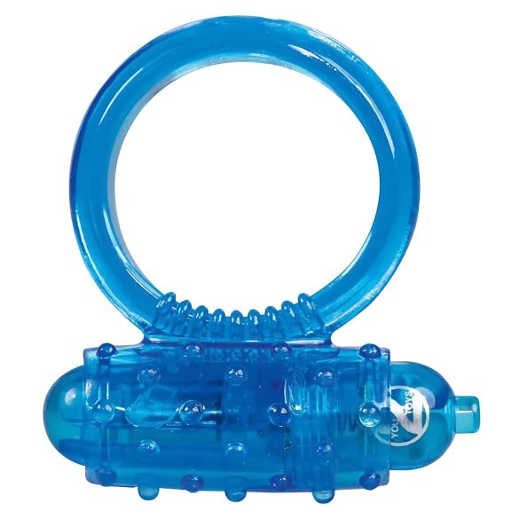 You2Toys - silikon vibratorisk penisring (blå)