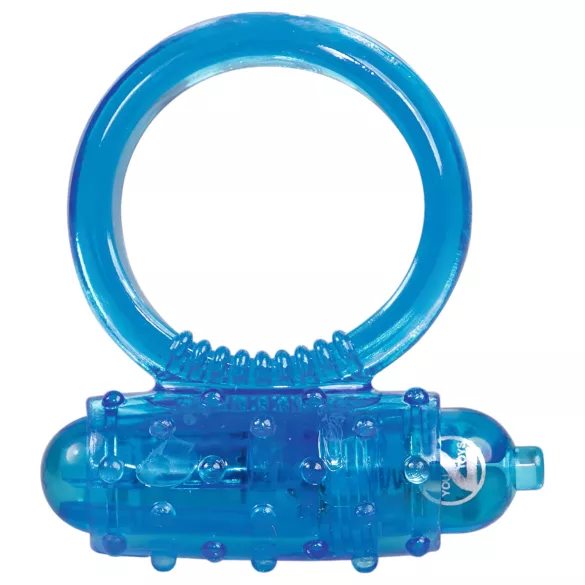 You2Toys - vibrerande penisring - silikon - blå
