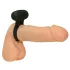 Svart vibratorring för penis
