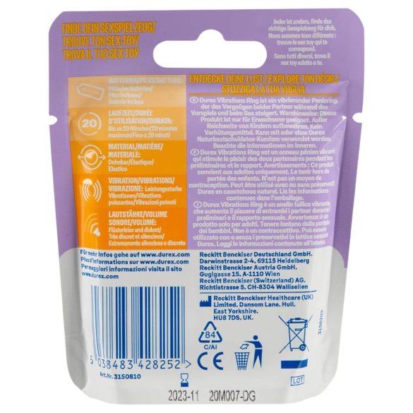 Durex - vibratorring för penis