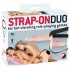 You2Toys - Strap-on dubbeldildo vibrator - natur