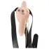 You2Toys - Strap-on dubbeldildo vibrator - natur