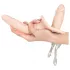 You2Toys - Strap-on dubbeldildo vibrator - natur