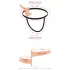 You2Toys - Strap-on dubbeldildo vibrator - natur