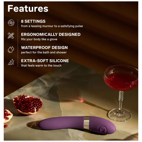 LELO - vibrator - lyxig, kraftfull - lila