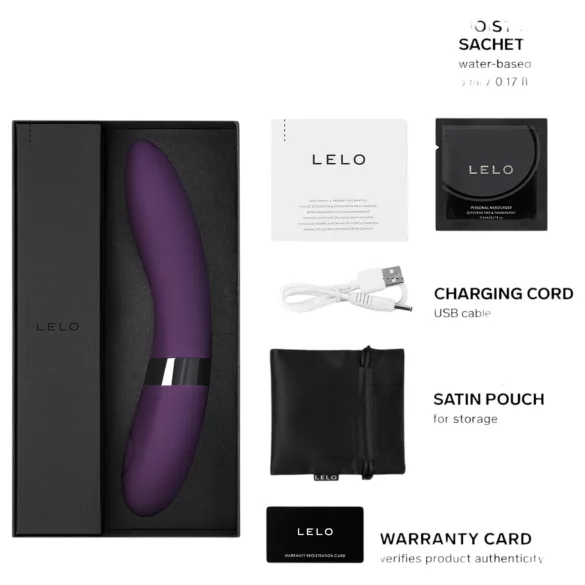 LELO - vibrator - lyxig, kraftfull - lila