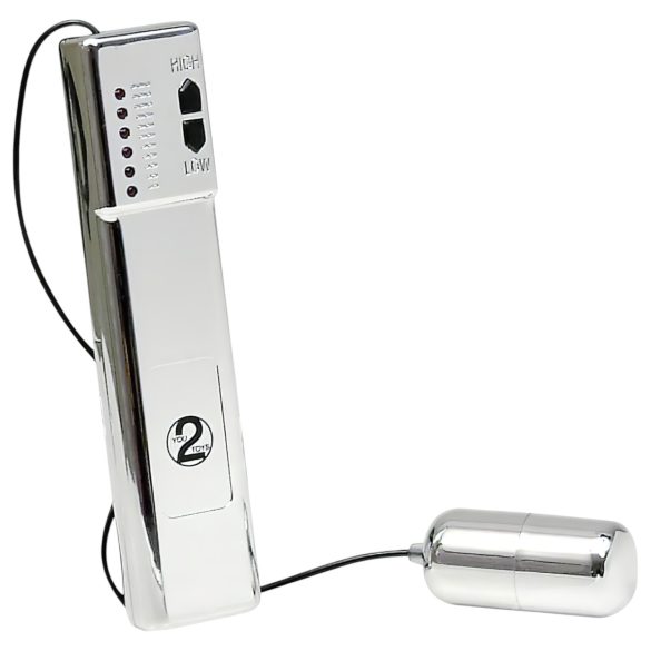 You2Toys Climax - Vibrerande ägg (silver)