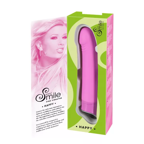 SMILE Happy - vibrator med 7 hastigheter (rosa)