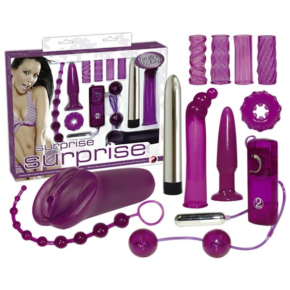 You2Toys - Erotiska överraskningar - vibrator set (12 delar)