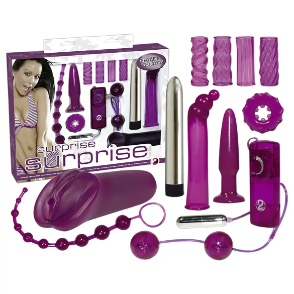You2Toys - vibrator set - 12 delar sexleksaker