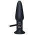 You2Toys True Black - uppblåsbar analvibrator (svart)