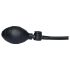 You2Toys True Black - uppblåsbar analvibrator (svart)