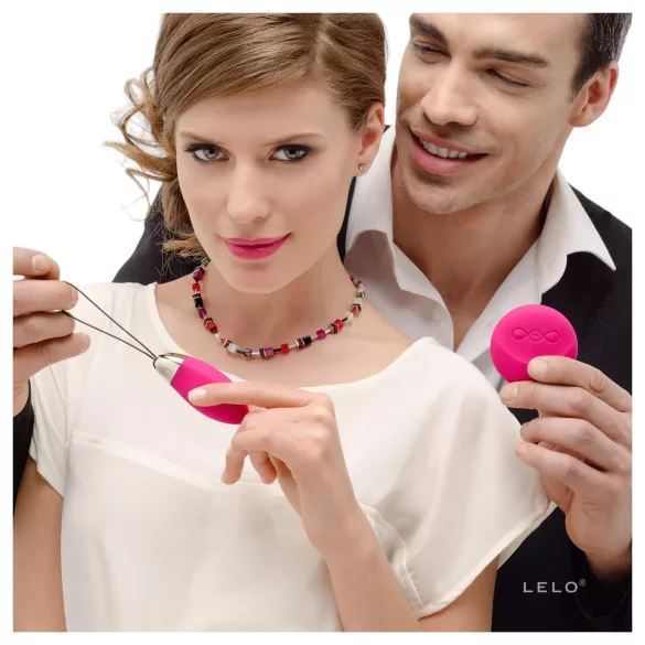 LELO Lyla 2 - vibratorägg med fjärrkontroll - rosa