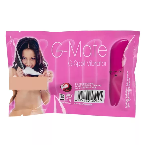 You2Toys - G-punkt vibrator - rosa