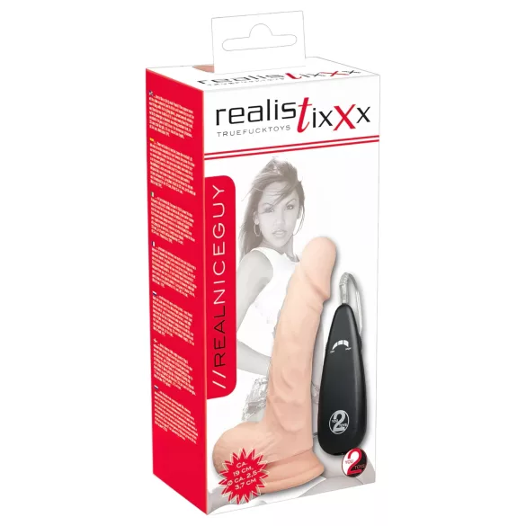 realistixxx Äkta, naturlig vibrator (17,5cm)