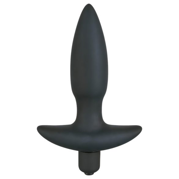 Black Velvet analplugg med vibration - liten