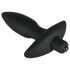 Black Velvet analplugg med vibration - liten