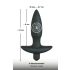 Black Velvet analplugg med vibration - liten
