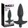 Black Velvets - analplugg vibrator - medium