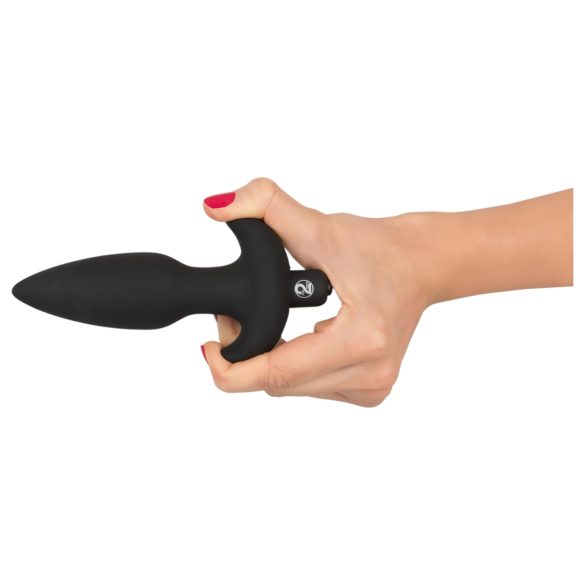 Black Velvet analplugg vibrator - medium