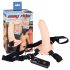You2Toys - strap-on dildo med vibrator - naturfärg