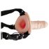 You2Toys - strap-on dildo med vibrator - naturfärg