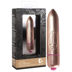 RO-80mm - miniläppsylvibrator - 7 vibrationslägen - guld