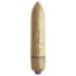 RO-80mm - liten läppstiftsvibrator (7 rytmer) - guld