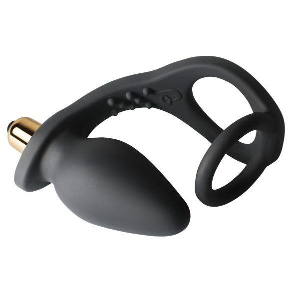 RO-ZEN dubbel penisring och anal vibrator