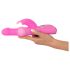 SMILE Pearly Rabbit - pärlemor vibrator (rosa)