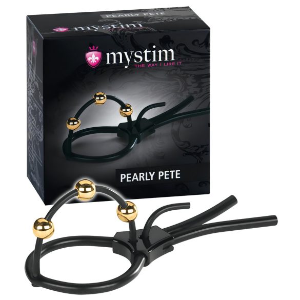 Mystim Pearly Pete – penisstimulans med elektroimpuls