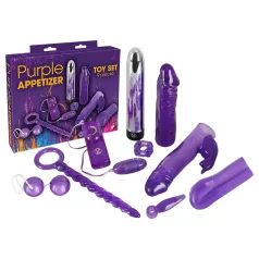 You2Toys - vibrator kit - 9 delar - lila