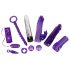 You2Toys - Purple Appetizer - vibratorpaket (9 delar)