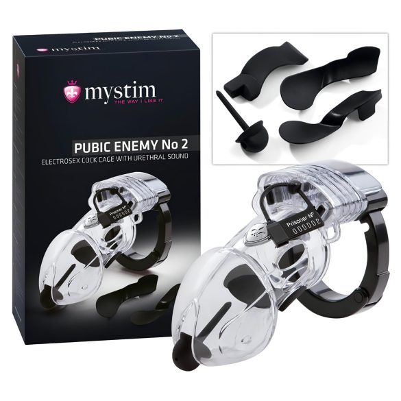 mystim Pubic Enemy No 2 - Elektro penisbura
