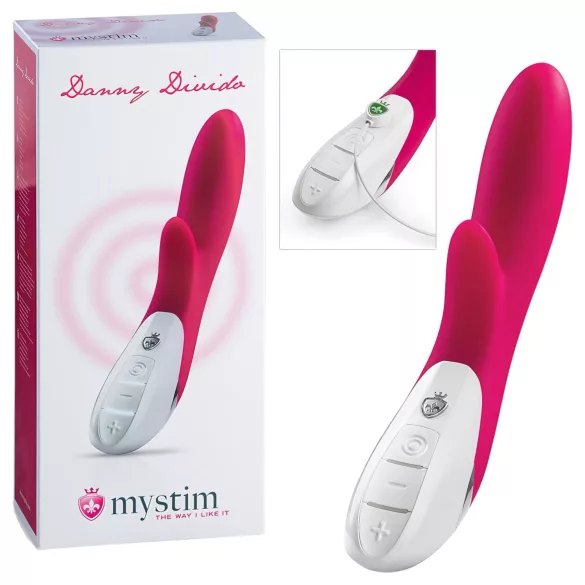 mystim Danny Divido - klitorisstimulator vibrator (rosa)