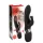 SMILE Blacky - vibrator med 2 motorer - USB-laddning - svart