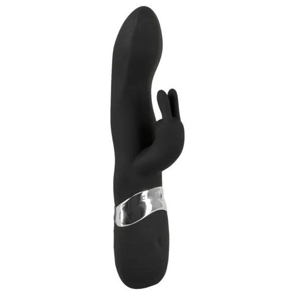 SMILE Blacky - vibrator med 2 motorer - USB-laddning - svart