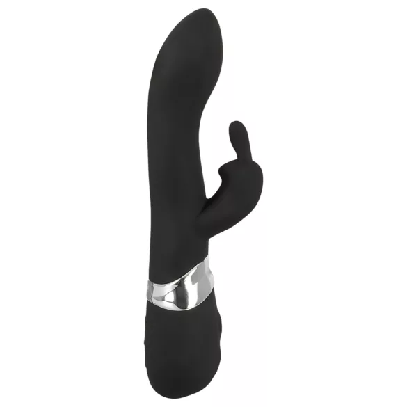 SMILE Blacky - vibrator med 2 motorer - USB-laddning - svart
