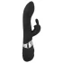 SMILE Blacky - vibrator med 2 motorer - USB-laddning - svart