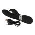 SMILE Blacky - USB Dubbelmotor Vibrator (svart)