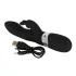 SMILE Blacky - vibrator med 2 motorer - USB-laddning - svart