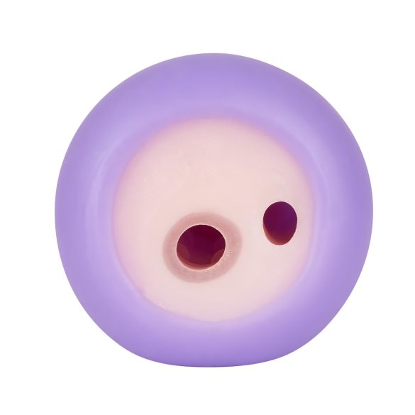 You2Toys - masturbator med vibration - vaginaformad - natur/lila
