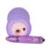 You2Toys - masturbator med vibration - vaginaformad - natur/lila