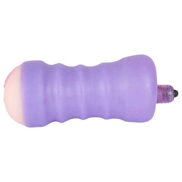 You2Toys - masturbator med vibration - vaginaformad - natur/lila