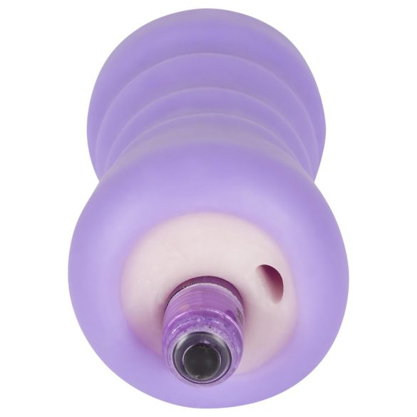 You2Toys - masturbator med vibration - vaginaformad - natur/lila