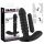 Black Velvet veckad vibrator - medium (svart)