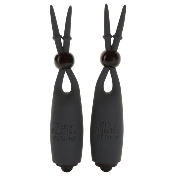 Femtio Nyanser av Grått Sweet Torture - bröstvårtsvibrator (1 par)