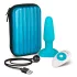 b-Vibe - roterande analvibrator med pärlor - uppladdningsbar - turkos