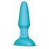 b-Vibe - roterande pärlvibrator för anal (turkos)