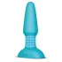 b-Vibe - roterande analvibrator med pärlor - uppladdningsbar - turkos